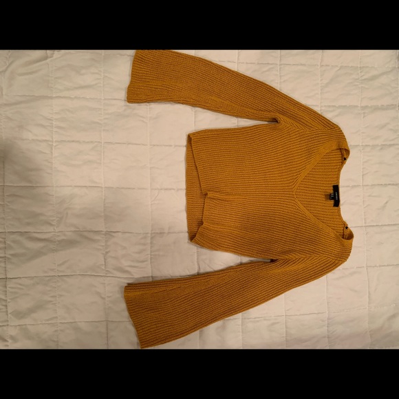 Knit Yellow Sweater - Picture 3 of 4